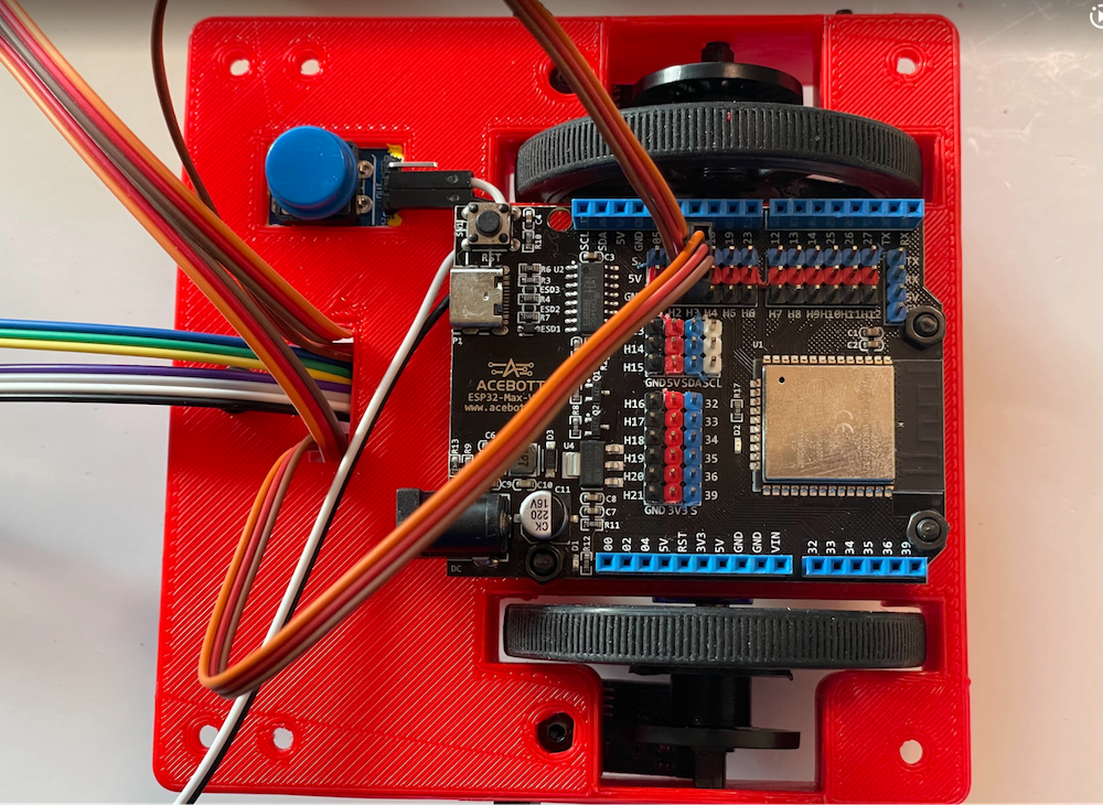 Connect servo wires